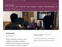 Tablet Screenshot of drdeb.com